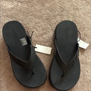 Gucci Black Sandals
